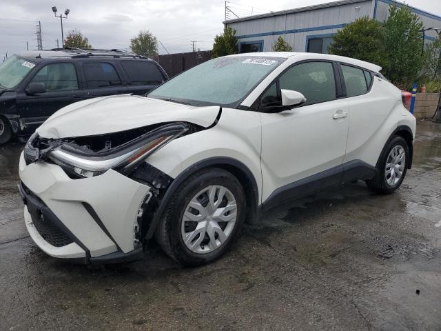 JTNKHMBX8M1121549 - 2021 TOYOTA C-HR XLE WHITE photo 1