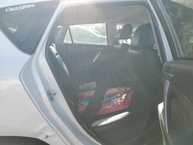 JM1BL1L36D1716932 - 2013 MAZDA SPEED 3 WHITE photo 10