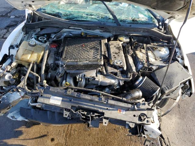 JM1BL1L36D1716932 - 2013 MAZDA SPEED 3 WHITE photo 11