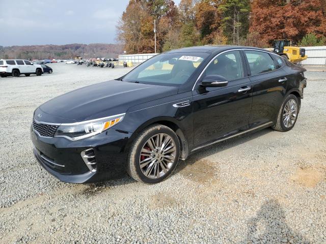 5XXGV4L26GG118941 - 2016 KIA OPTIMA SXL BLACK photo 1