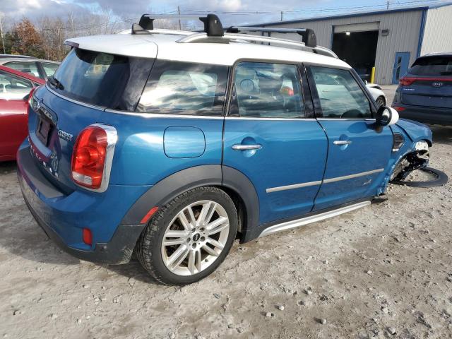 WMZYV5C32H3E01537 - 2017 MINI COOPER COUNTRYMAN ALL4 BLUE photo 3