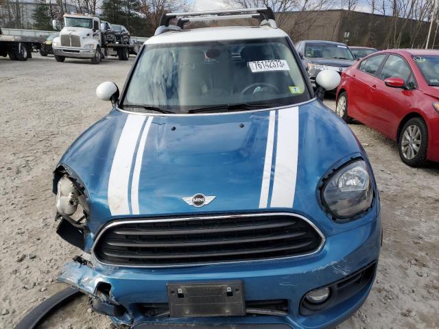 WMZYV5C32H3E01537 - 2017 MINI COOPER COUNTRYMAN ALL4 BLUE photo 5