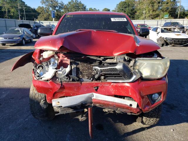 5TFJU4GN2FX081729 - 2015 TOYOTA TACOMA DOUBLE CAB PRERUNNER RED photo 5