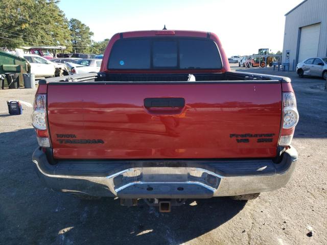 5TFJU4GN2FX081729 - 2015 TOYOTA TACOMA DOUBLE CAB PRERUNNER RED photo 6