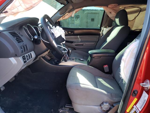 5TFJU4GN2FX081729 - 2015 TOYOTA TACOMA DOUBLE CAB PRERUNNER RED photo 7