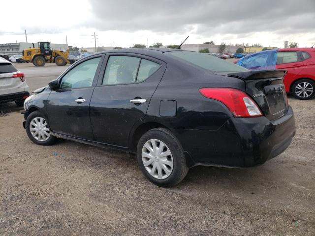 3N1CN7AP3KL874760 - 2019 NISSAN VERSA S BLACK photo 2