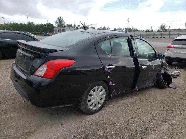 3N1CN7AP3KL874760 - 2019 NISSAN VERSA S BLACK photo 3