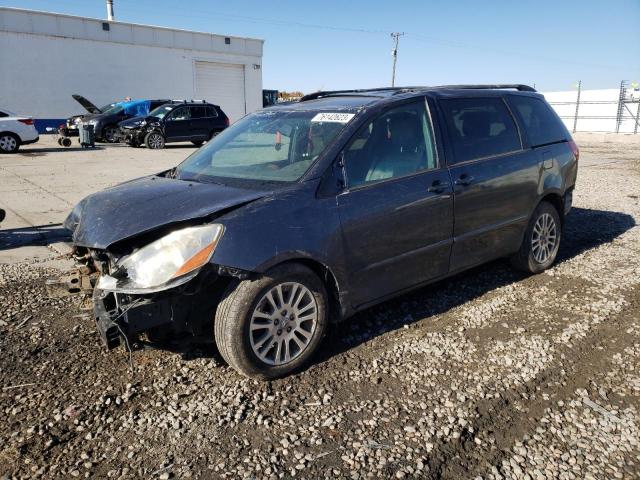 5TDZK22C99S257172 - 2009 TOYOTA SIENNA XLE GRAY photo 1