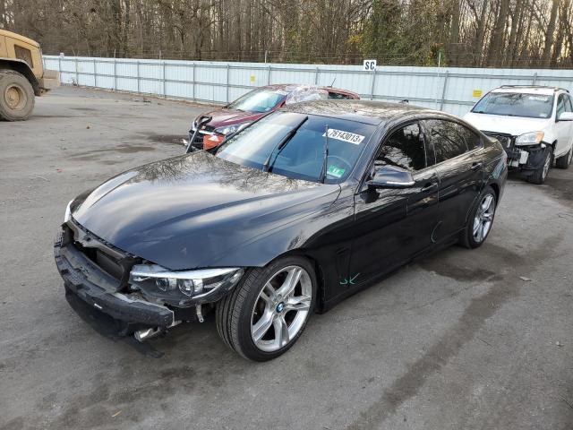 WBA4J7C51JBH15535 - 2018 BMW 440XI GRAN COUPE BLACK photo 1
