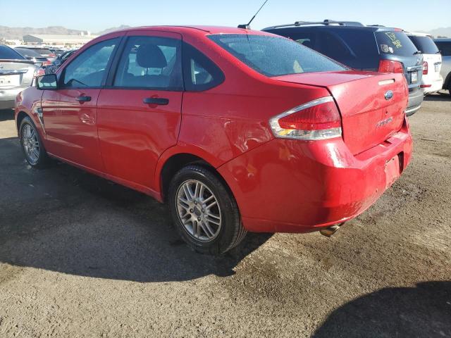 1FAHP35N48W270156 - 2008 FORD FOCUS SE RED photo 2