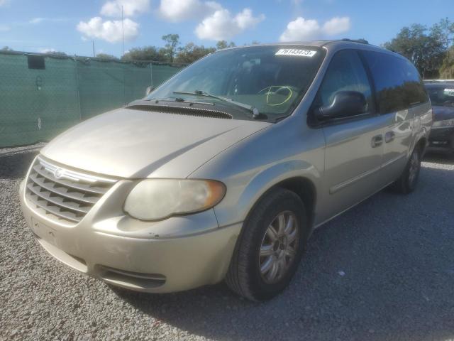 2C4GP54L25R422361 - 2005 CHRYSLER TOWN & COU TOURING 金色 照片 1