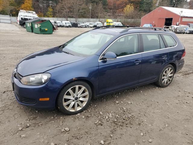 3VWPL7AJ5BM669416 - 2011 VOLKSWAGEN JETTA TDI BLUE photo 1