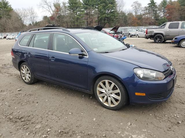 3VWPL7AJ5BM669416 - 2011 VOLKSWAGEN JETTA TDI BLUE photo 4