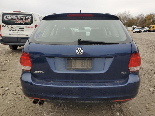 3VWPL7AJ5BM669416 - 2011 VOLKSWAGEN JETTA TDI BLUE photo 6