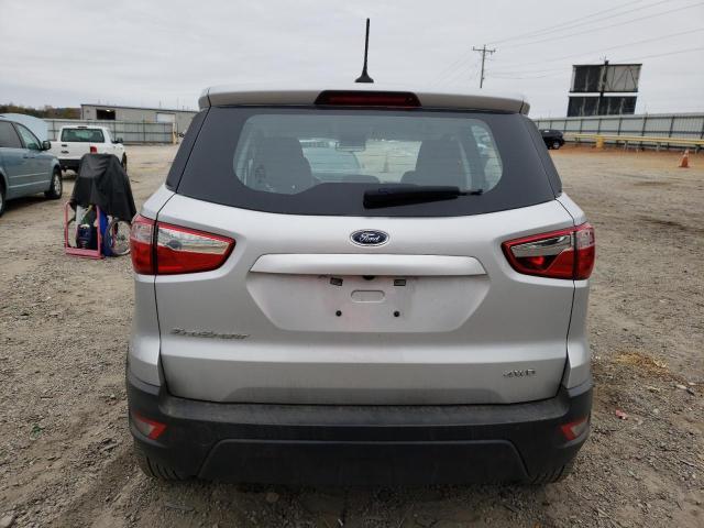 MAJ6S3FL5MC405689 - 2021 FORD ECOSPORT S SILVER photo 6