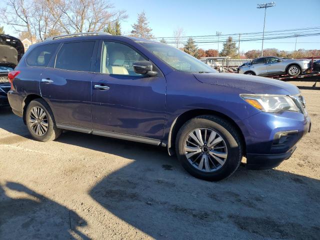 5N1DR2MM9HC605897 - 2017 NISSAN PATHFINDER S BLUE photo 4