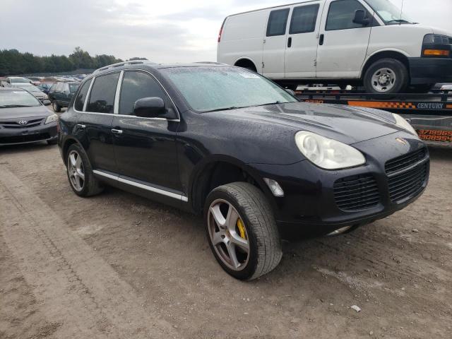 WP1AC29P56LA91666 - 2006 PORSCHE CAYENNE TURBO BLACK photo 4