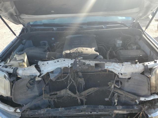 5TFUM5F14EX052474 - 2014 TOYOTA TUNDRA DOUBLE CAB SR/SR5 WHITE photo 11