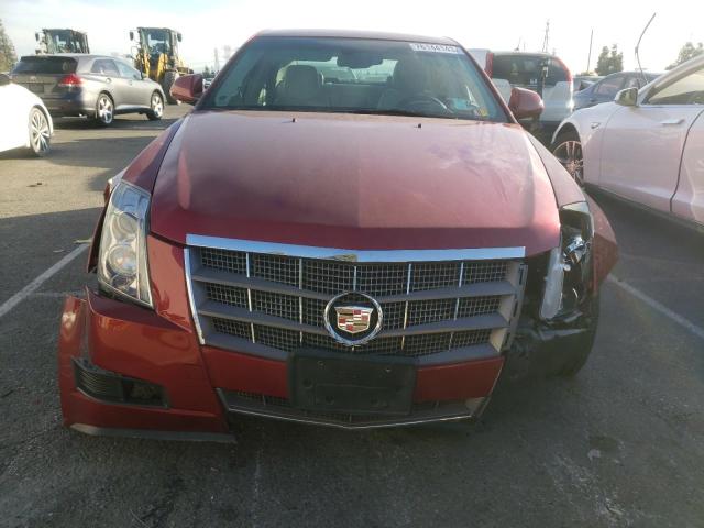 1G6DF577890146954 - 2009 CADILLAC CTS RED photo 5