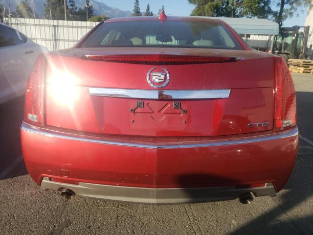 1G6DF577890146954 - 2009 CADILLAC CTS RED photo 6