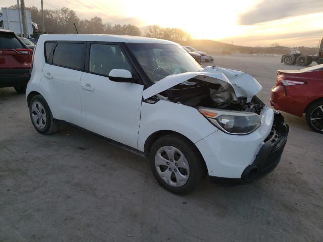 KNDJN2A23E7083794 - 2014 KIA SOUL WHITE photo 4