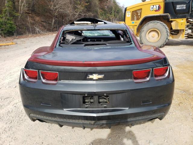 2G1FA1E39D9119055 - 2013 CHEVROLET CAMARO LS BLACK photo 6