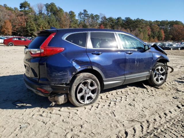 7FARW1H50KE010564 - 2019 HONDA CR-V EX BLUE photo 3