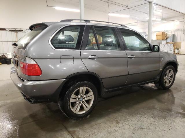 5UXFB53565LV18241 - 2005 BMW X5 4.4I GRAY photo 3