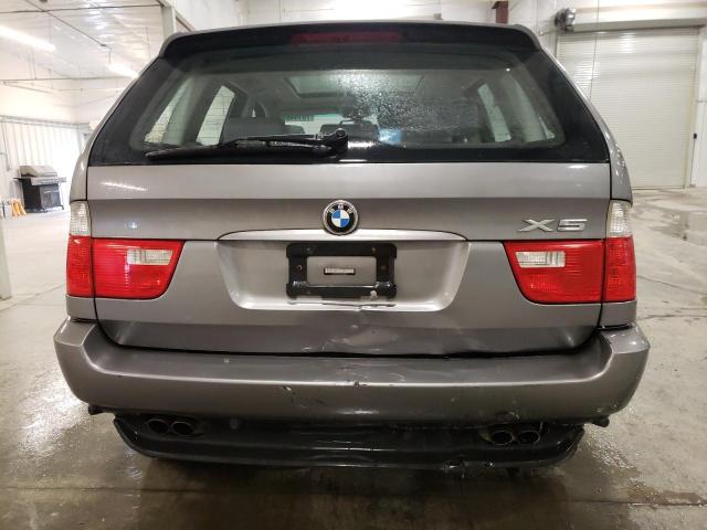 5UXFB53565LV18241 - 2005 BMW X5 4.4I GRAY photo 6