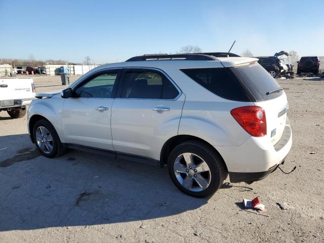 1GNALCEK8FZ137853 - 2015 CHEVROLET EQUINOX LT WHITE photo 2