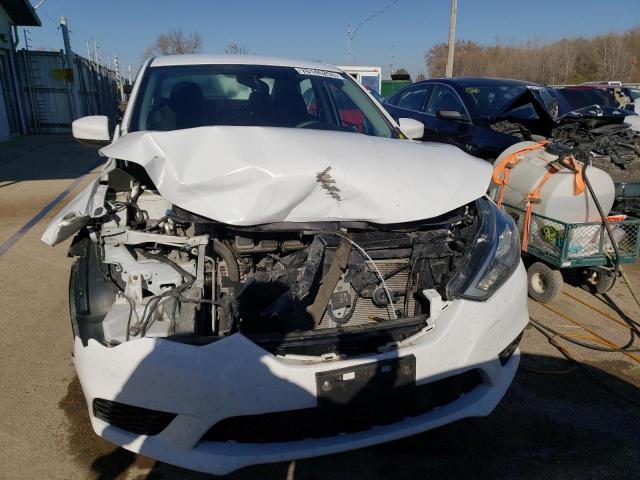 3N1AB7AP0JY323557 - 2018 NISSAN SENTRA S WHITE photo 5