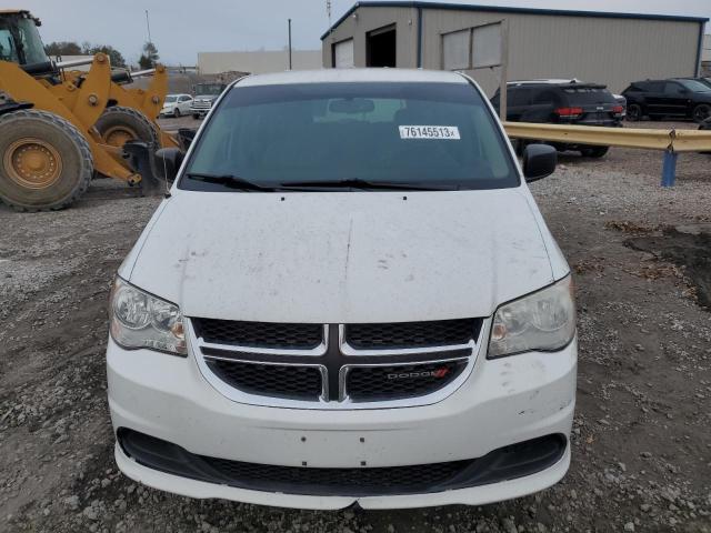 2C4RDGBG1FR687535 - 2015 DODGE GRAND CARA SE WHITE photo 5