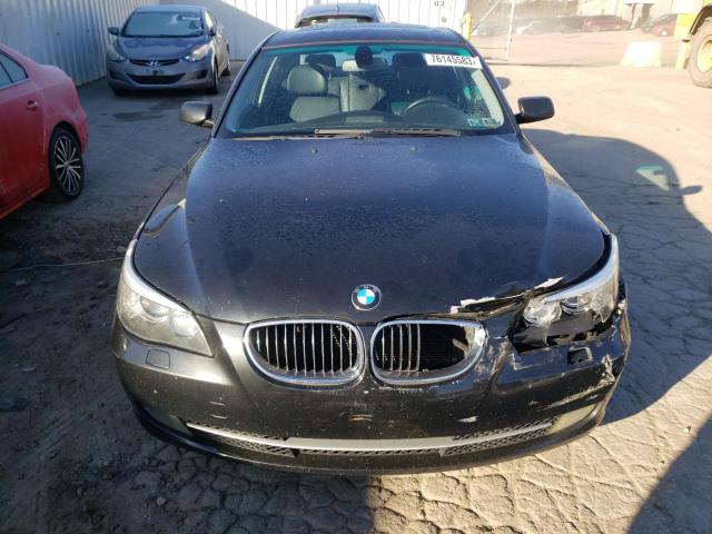 WBANU53549C122061 - 2009 BMW 528 I BLACK photo 5