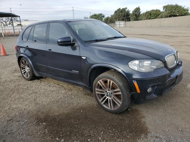 5UXZV8C59DL426951 - 2013 BMW X5 XDRIVE50I BLUE photo 4