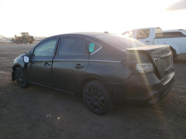 3N1AB7AP4HL684698 - 2017 NISSAN SENTRA S BLACK photo 2