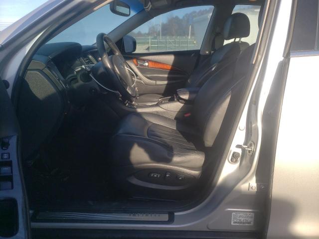 JNKAJ09E59M900655 - 2009 INFINITI EX35 BASE SILVER photo 7
