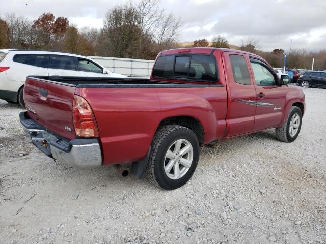 5TETX22N76Z299265 - 2006 TOYOTA TACOMA ACCESS CAB Марун фото 3