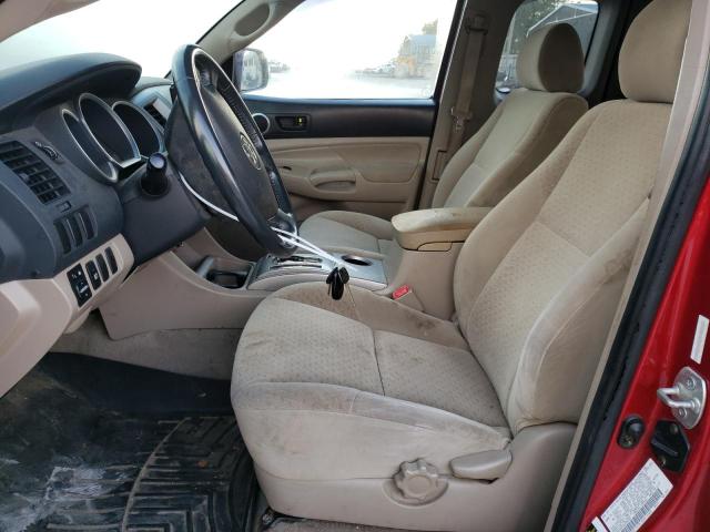 5TETX22N76Z299265 - 2006 TOYOTA TACOMA ACCESS CAB Марун фото 7