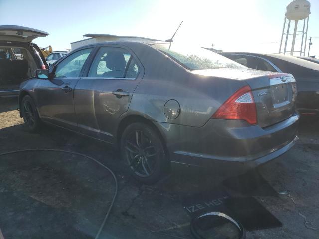 3FAHP0JAXCR430893 - 2012 FORD FUSION SEL GRAY photo 2