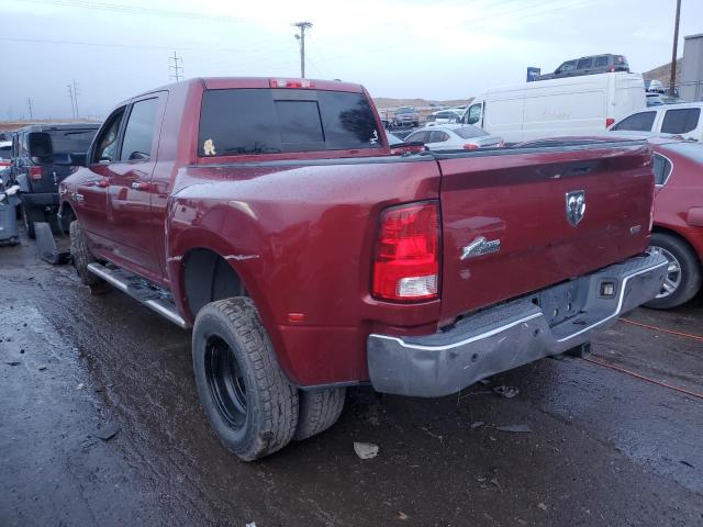 3C63DRLL8CG287008 - 2012 DODGE RAM 3500 SLT BURGUNDY photo 2