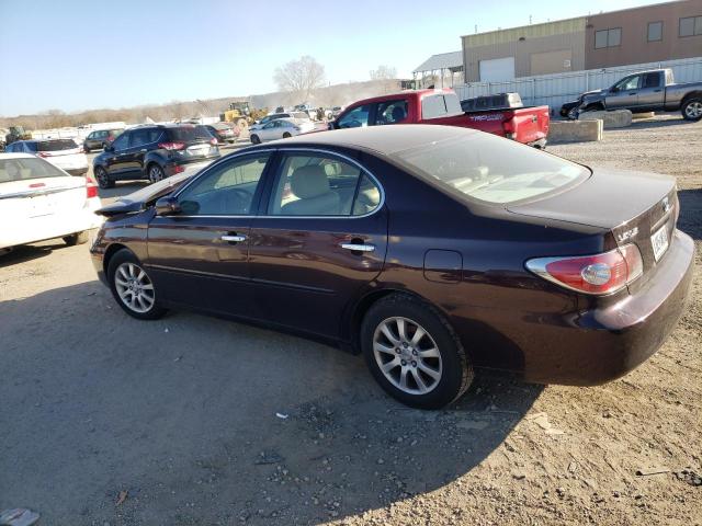 JTHBF30G430135376 - 2003 LEXUS ES 300 BROWN photo 2