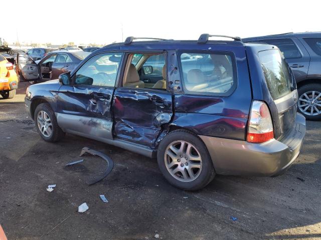 JF1SG67626H733071 - 2006 SUBARU FORESTER 2.5X LL BEAN BLUE photo 2