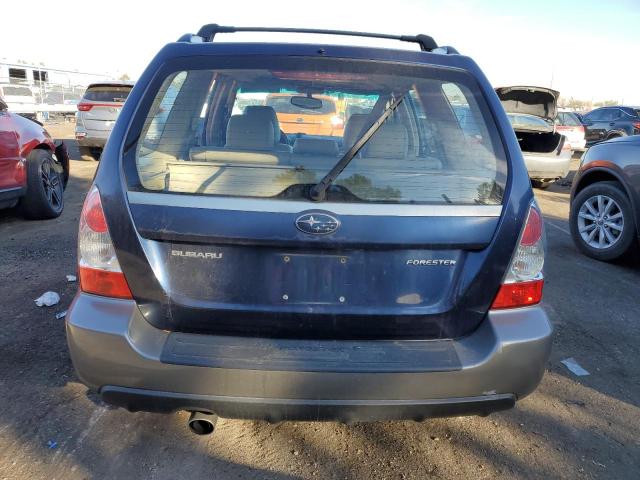 JF1SG67626H733071 - 2006 SUBARU FORESTER 2.5X LL BEAN BLUE photo 6