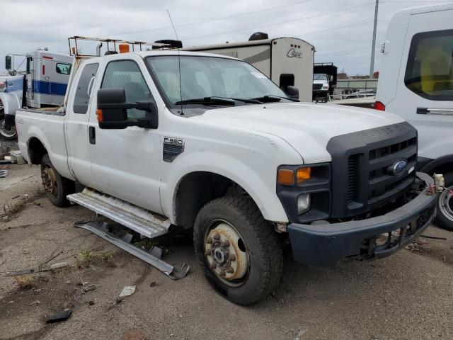 1FTSX31538ED63469 - 2008 FORD F350 SRW SUPER DUTY WHITE photo 1