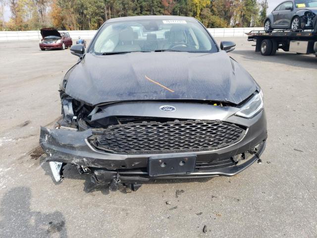 3FA6P0D94HR267691 - 2017 FORD FUSION TITANIUM GRAY photo 5