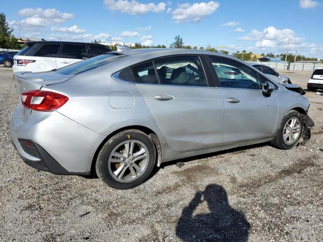 1G1BE5SM2H7158570 - 2017 CHEVROLET CRUZE LT SILVER photo 3