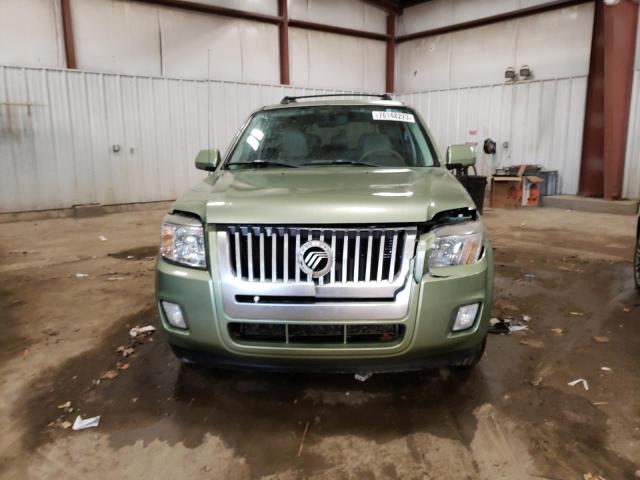 4M2CU87779KJ05262 - 2009 MERCURY MARINER PREMIER GREEN photo 5