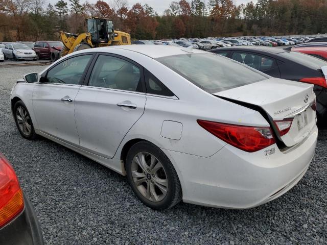 5NPEC4AC8BH228363 - 2011 HYUNDAI SONATA SE WHITE photo 2