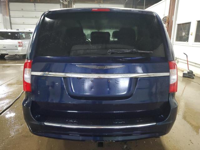 2C4RC1CGXDR569575 - 2013 CHRYSLER TOWN & COU TOURING L BLUE photo 6