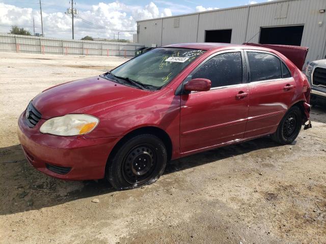 1NXBR32E34Z204455 - 2004 TOYOTA COROLLA CE MAROON photo 1